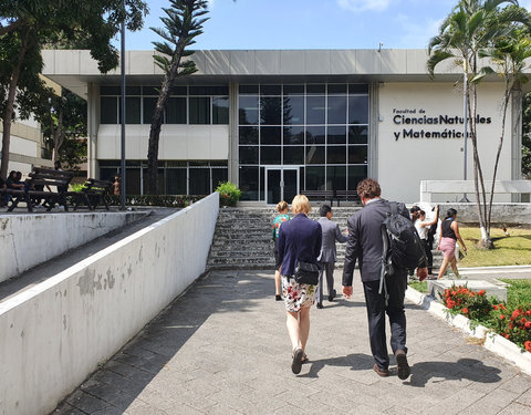 UGent delegatie op bezoek in Ecuador