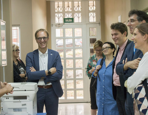 UGent delegatie op bezoek in Ecuador