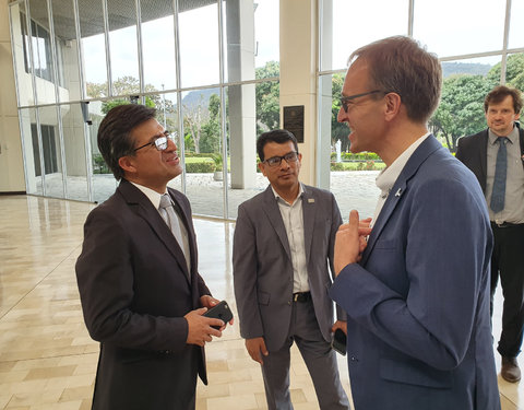 UGent delegatie op bezoek in Ecuador