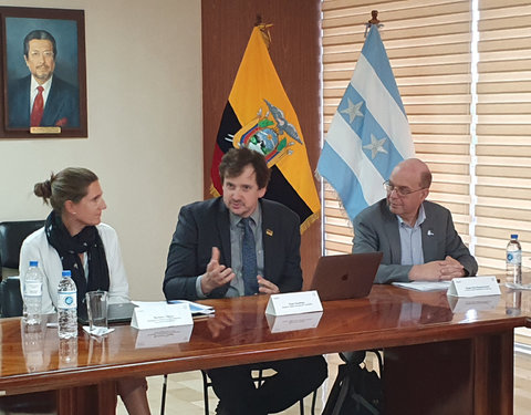 UGent delegatie op bezoek in Ecuador