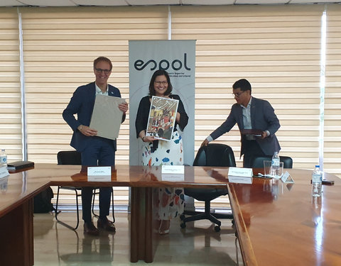 UGent delegatie op bezoek in Ecuador