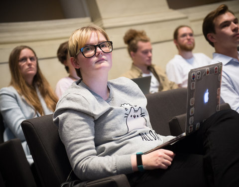 Sarton Leerstoel van de faculteit Politieke en Sociale Wetenschappen aan prof. Karin Knorr Cetina