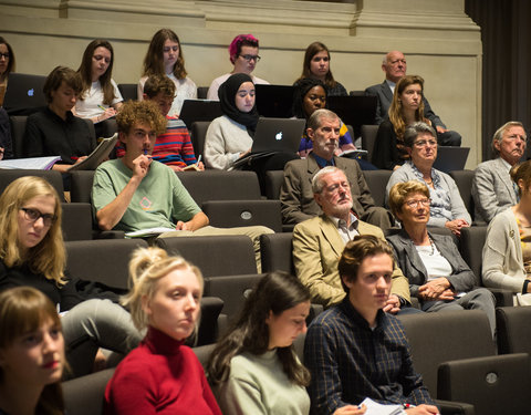 Sarton Leerstoel van de faculteit Politieke en Sociale Wetenschappen aan prof. Karin Knorr Cetina