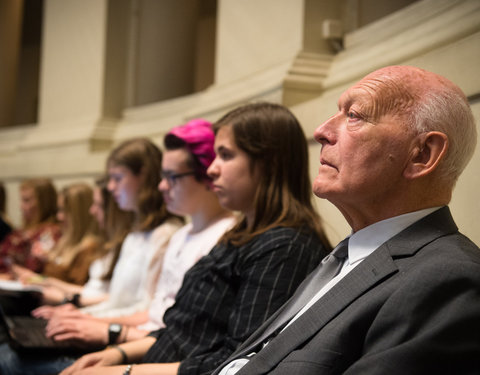 Sarton Leerstoel van de faculteit Politieke en Sociale Wetenschappen aan prof. Karin Knorr Cetina