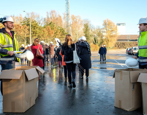 Eerstesteenlegging VEG-i-TEC onderzoeksgebouw voor de aardappel- en groentenverwerkende industrie in West-Vlaanderen