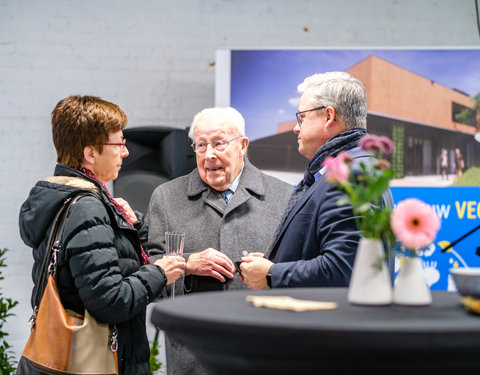 Eerstesteenlegging VEG-i-TEC onderzoeksgebouw voor de aardappel- en groentenverwerkende industrie in West-Vlaanderen