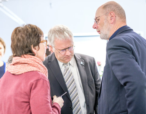 Eerstesteenlegging VEG-i-TEC onderzoeksgebouw voor de aardappel- en groentenverwerkende industrie in West-Vlaanderen