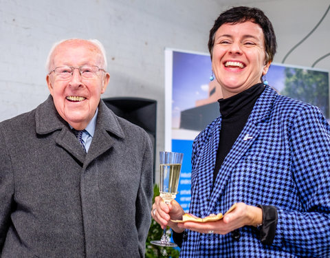 Eerstesteenlegging VEG-i-TEC onderzoeksgebouw voor de aardappel- en groentenverwerkende industrie in West-Vlaanderen