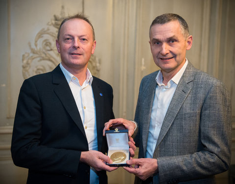 Uitreiking 13e Gouden Medaille Gustave Magnel