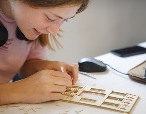 Sfeerbeelden faculteit Ingenieurswetenschappen en Architectuur