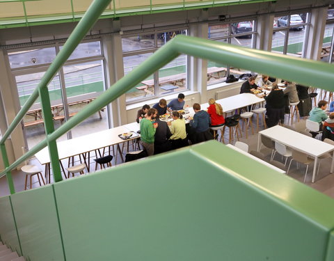 Sfeerbeeld resto Campus Sterre