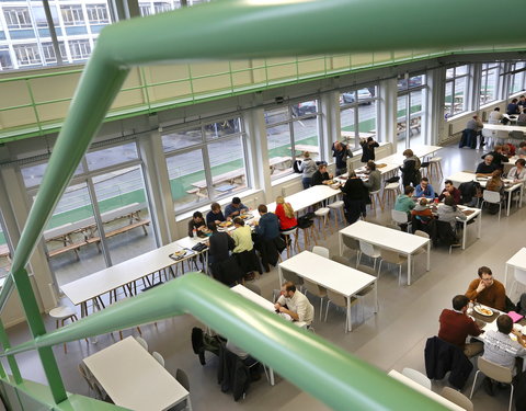 Sfeerbeeld resto Campus Sterre