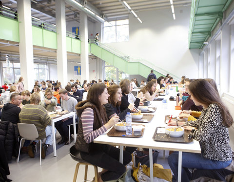 Sfeerbeeld resto Campus Sterre