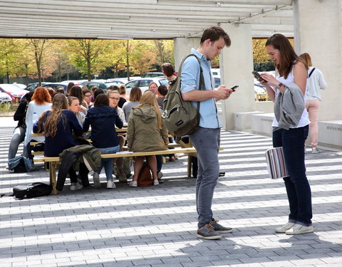 Sfeerbeelden resto Campus Merelbeke