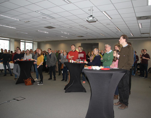 Nieuwjaarsreceptie faculteit Wetenschappen 