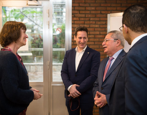 Bezoek ambassadeur van Jemen aan de Plantentuin