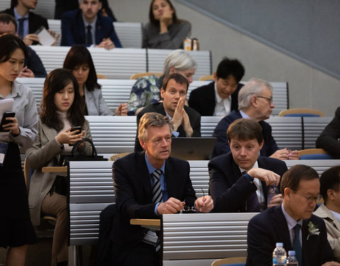 Koningin bezoekt UGent Global Campus in Korea