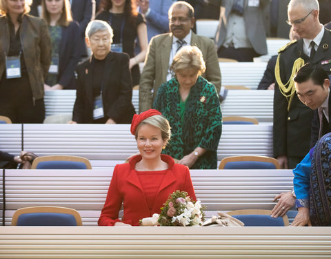 Koningin bezoekt UGent Global Campus in Korea