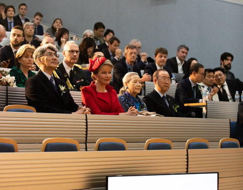 Koningin bezoekt UGent Global Campus in Korea