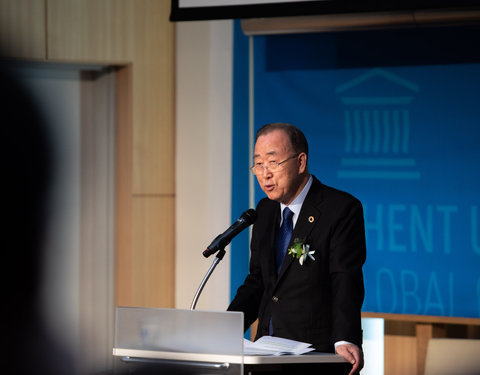 Koningin bezoekt UGent Global Campus in Korea