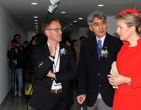 Koningin bezoekt UGent Global Campus in Korea