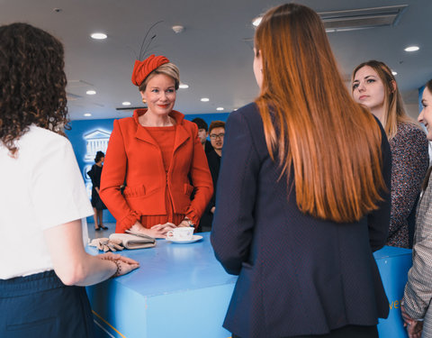 Koningin bezoekt UGent Global Campus in Korea