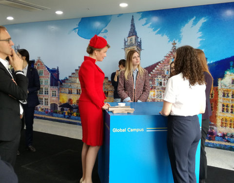 Koningin bezoekt UGent Global Campus in Korea