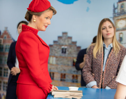 Koningin bezoekt UGent Global Campus in Korea