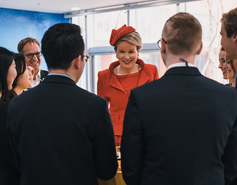 Koningin bezoekt UGent Global Campus in Korea