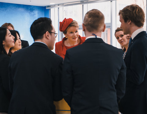 Koningin bezoekt UGent Global Campus in Korea