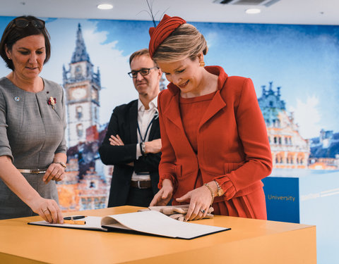 Koningin bezoekt UGent Global Campus in Korea