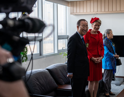 Koningin bezoekt UGent Global Campus in Korea