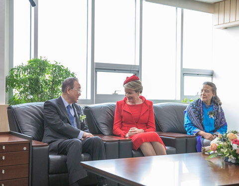 Koningin bezoekt UGent Global Campus in Korea