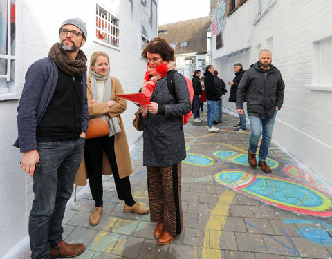 Lancering GUM in het graffitistraatje