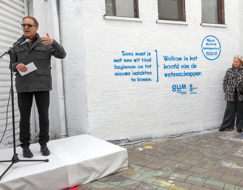 Lancering GUM in het graffitistraatje