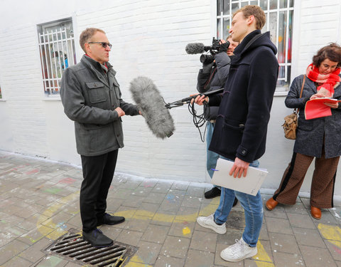 Lancering GUM in het graffitistraatje