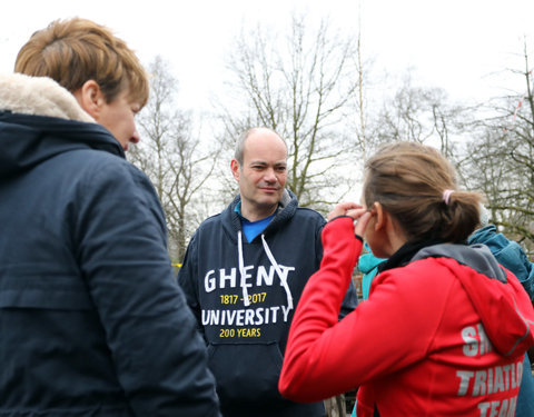 Opening Pimp your Campus-tuin en inhuldiging van looppad op Campus Sterre