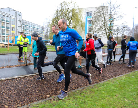 Opening Pimp your Campus-tuin en inhuldiging van looppad op Campus Sterre