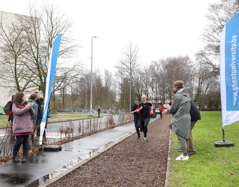 Opening Pimp your Campus-tuin en inhuldiging van looppad op Campus Sterre