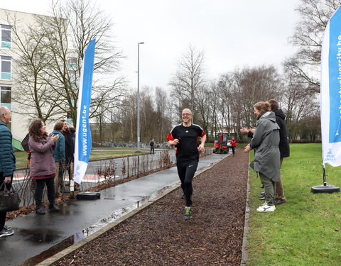 Opening Pimp your Campus-tuin en inhuldiging van looppad op Campus Sterre