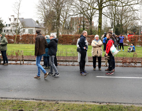 Opening Pimp your Campus-tuin en inhuldiging van looppad op Campus Sterre