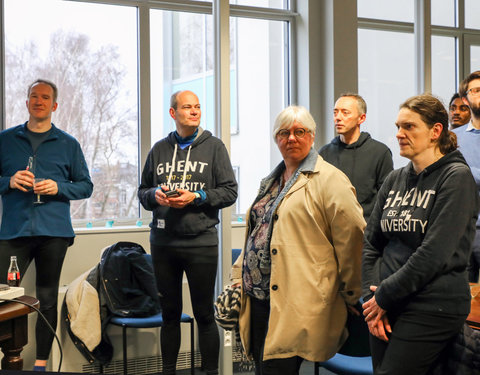 Opening Pimp your Campus-tuin en inhuldiging van looppad op Campus Sterre