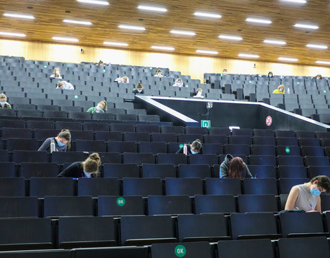 On campus examen in het Ufo