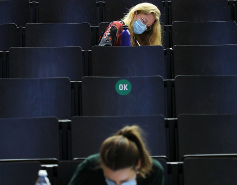 On campus examen in het Ufo