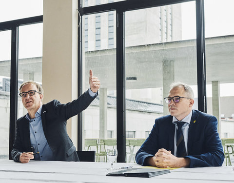 Ondertekening meerjarenpremieovereenkomst Boekentoren en Aula