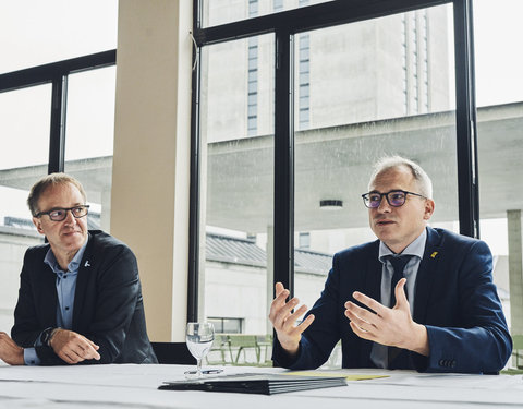 Ondertekening meerjarenpremieovereenkomst Boekentoren en Aula