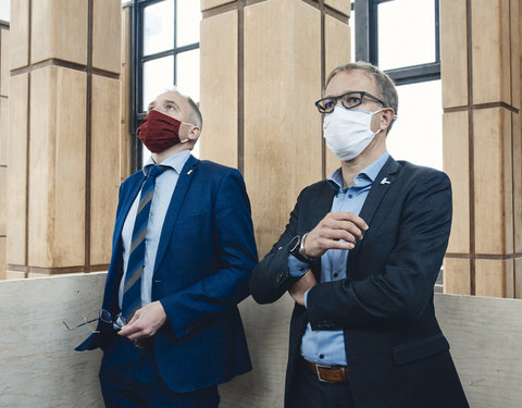 Ondertekening meerjarenpremieovereenkomst Boekentoren en Aula