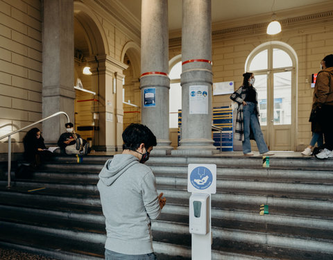 Coronamaatregelen aan de UGent