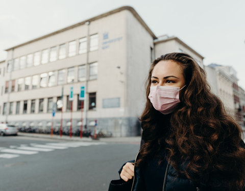 UGent studenten in de stad