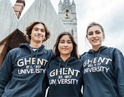 UGent studenten in de stad